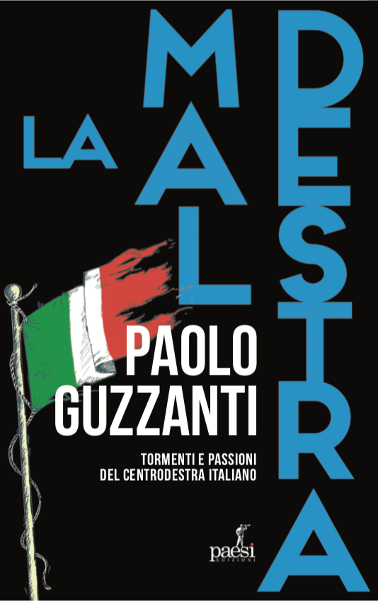 La cover del libro di Paolo Guzzanti "La Maldestra" (Paesi Edizioni)